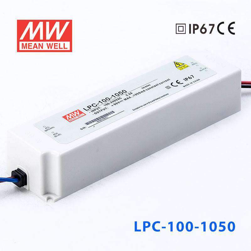 Mean Well LPC-100-1050 Power Supply 100W 1050mA