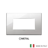 Vimar Eikon Plate 4M Metal Titanium