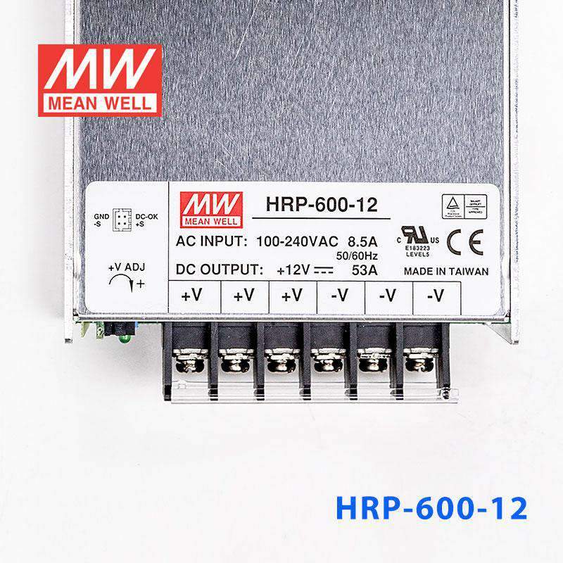 Mean Well HRP-600-12  Power Supply 636W 12V 53A - PHOTO 2