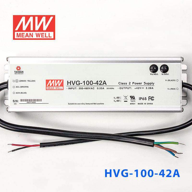 Mean Well HVG-100-42A Power Supply 100W 42V - Adjustable - PHOTO 2