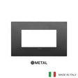 Vimar Arke Classic Plate 4M Metal Matt Graphite
