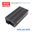 Mean Well NPB-240-48TB Battery Charger 240W 48V Terminal Block 4A
