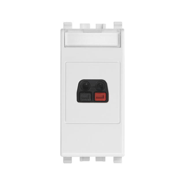 Eikon Speaker Connector White