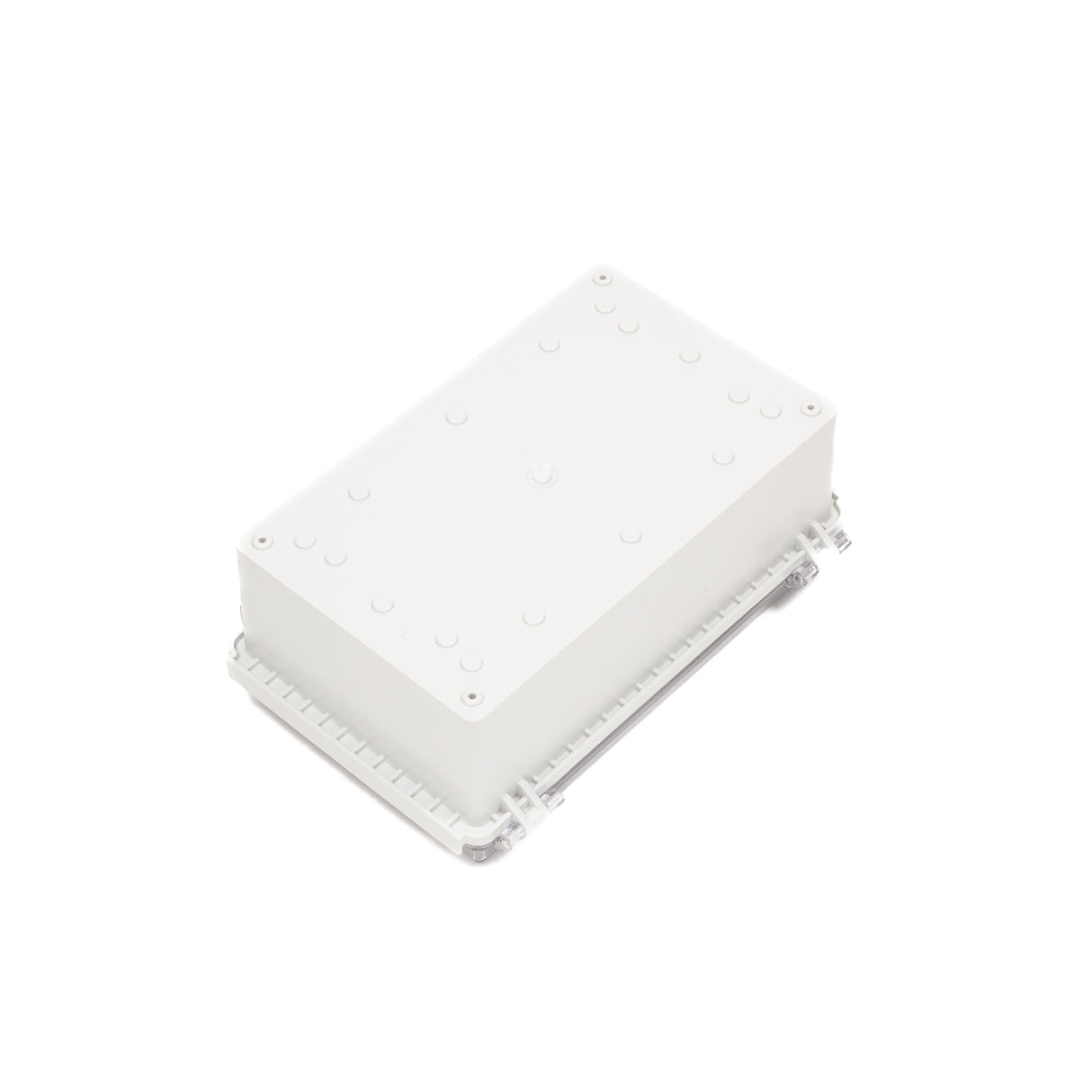 Boxco P-Series 170x270x110mm Plastic Enclosure, IP67, IK08, ABS, Transparent Cover, Molded Hinge and Latch Type - PHOTO 2