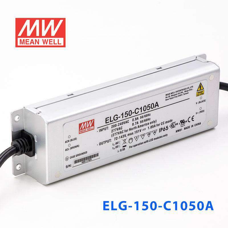 Mean Well ELG-150-C1050A Power Supply 150W 1050mA - Adjustable - PHOTO 1