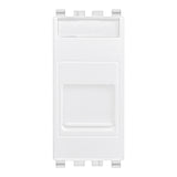 Eikon RJ45 Cat 6 UTP Outlet With Cover White
