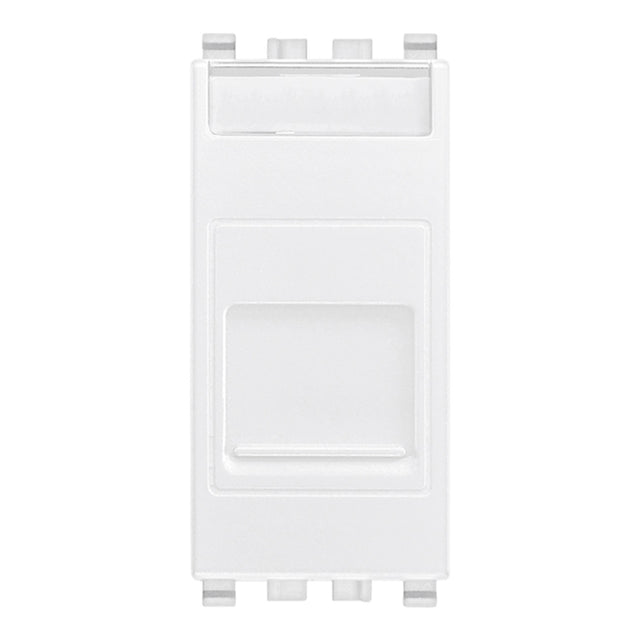 Eikon RJ45 Cat 6 UTP Outlet With Cover White