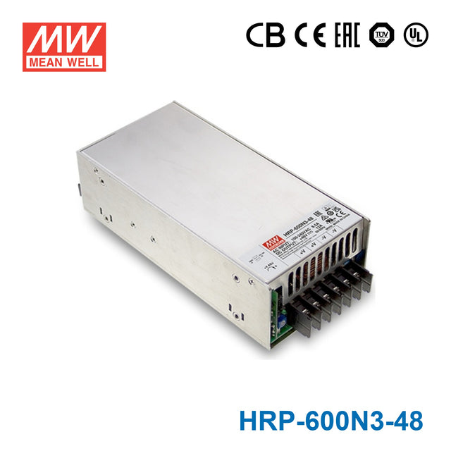 Mean Well HRP-600N3-48 Power Supply 624W 48V, 350% peak power model 13A