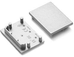 Archilight End Cap for VARIO 06 - Silver