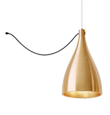 Pablo Pendant Swell XL String Single Narrow Brass / Brass - PHOTO 1