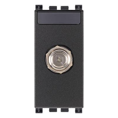 Arke F Type Female Socket Connector Grey