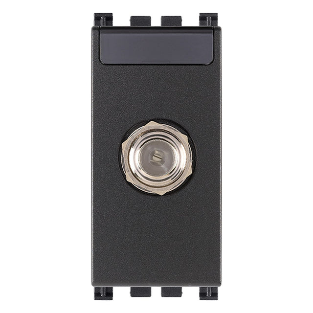 Arke F Type Female Socket Connector Grey