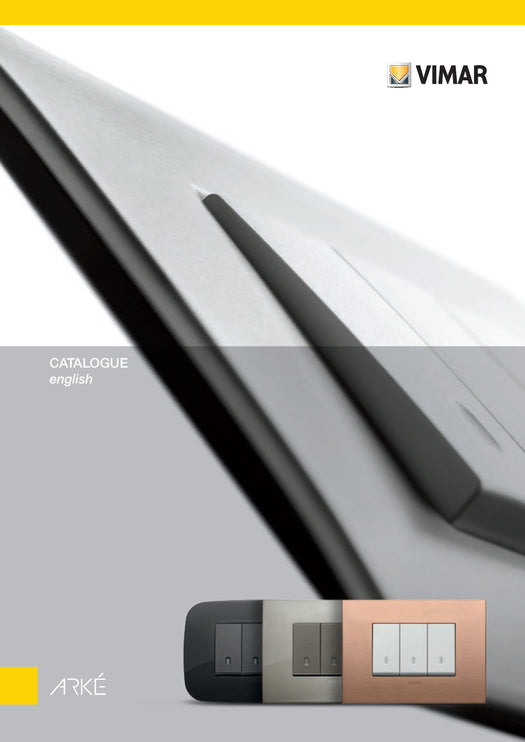 Vimar Arké catalogue cover