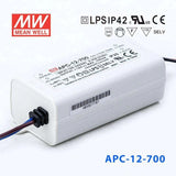 Mean Well APC Series LED Power Supply 700mA (8~35W)
