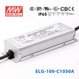 Mean Well ELG Series LED Power Supply 1050mA (75~240W)