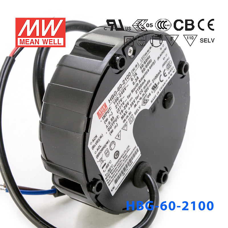 Mean Well HBG Series Power Supply 2100mA (60W)