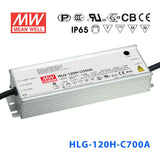 Mean Well HLG-C Series LED Power Supply 700mA (70~300W)