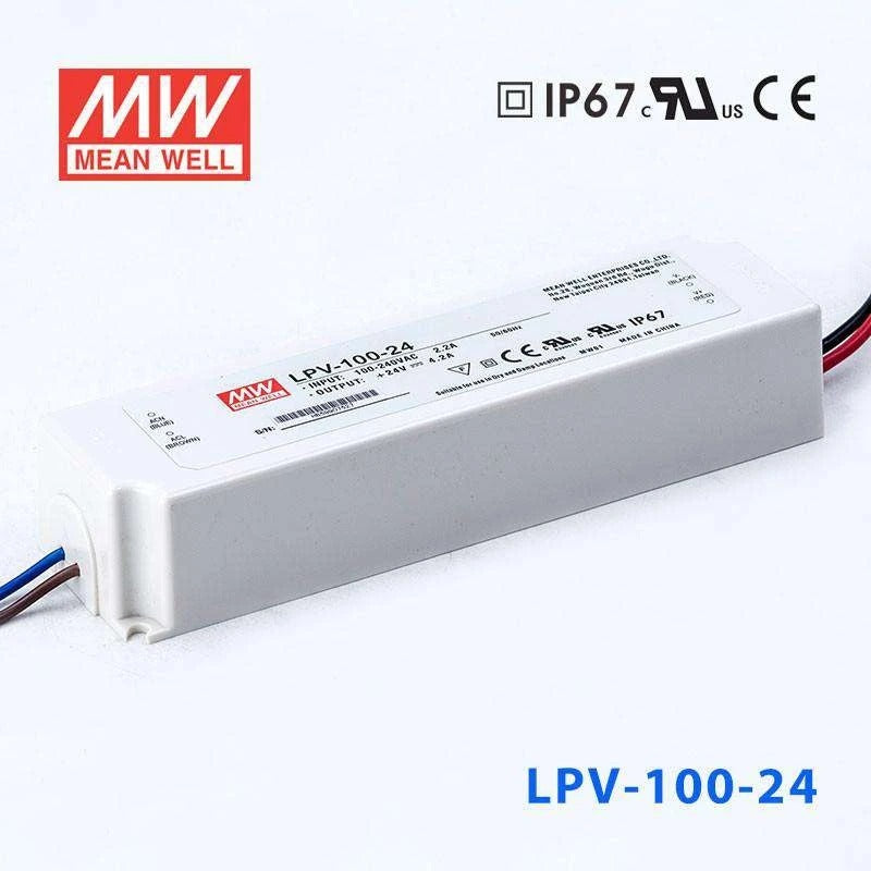 Mean Well LPV Series LED Power Supply 24V (20~150W)