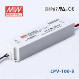 Mean Well LPV Series LED Power Supply 5V (20~100W)
