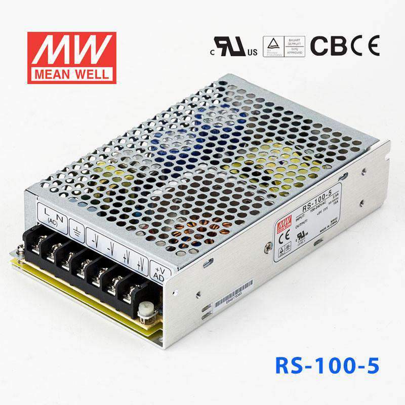 Mean Well RS Series Power Supply 5V(15~150W)