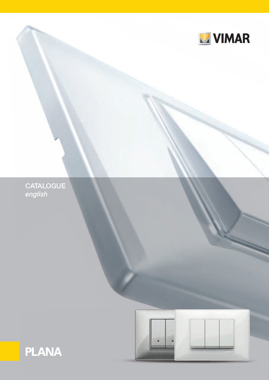 Vimar Plana catalogue cover