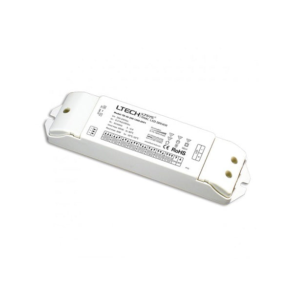 LTECH TD-36-450-1200-EFP1 36W 450~1200mA CC Triac LED Driver - Selectable Output