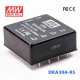 Mean Well DKA30A-05 DC-DC Converter - 25W - 9~18V in ±5V out 2.5A