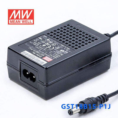 Mean Well GST18B15-P1JPower Supply 18W 15V 1.2A