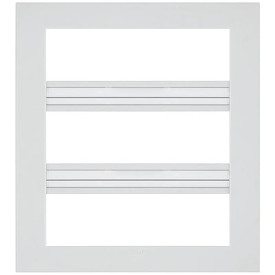 Vimar Arke Classic Plate 21M Technopolymer White