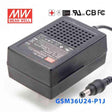 Mean Well GSM36U24-P1J Power Supply 36W 24V