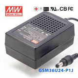Mean Well GSM36U24-P1J Power Supply 36W 24V 1.5A