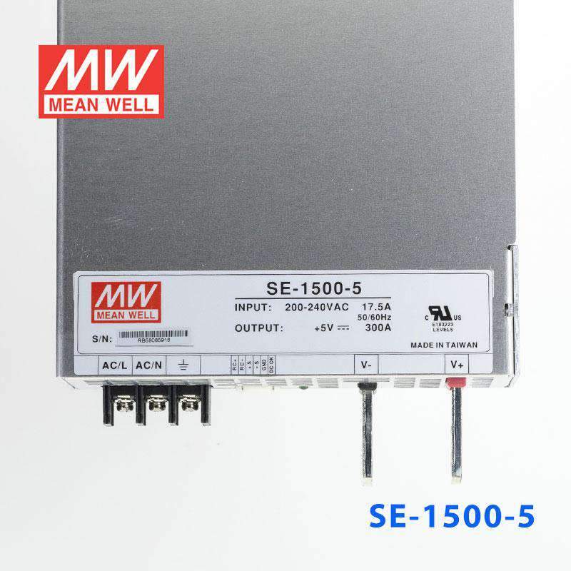 Mean Well SE-1500-5 Power Supply 1500W 5V - PHOTO 2