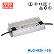 Mean Well HLG-480H-48B Power Supply 480W 48V- Dimmable 10A