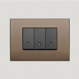 Vimar Arke Metal 3 Gang switch - Dark Bronze - 16A - PHOTO 18