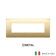 Vimar Arke Classic Plate 7M Metal Gold