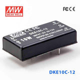 Mean Well DKE10C-12 DC-DC Converter - 10W - 36~72V in ±12V out 420mA