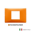Vimar Plana Plate 2M Technopolymer Reflex Orange