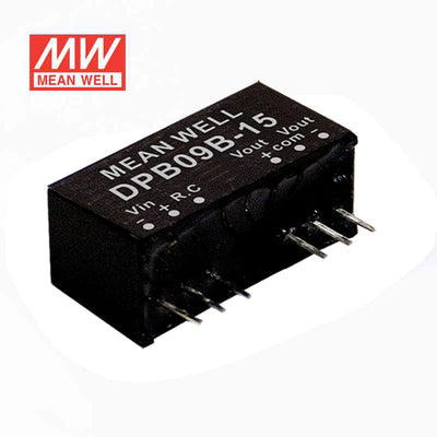 Mean Well DPB09C-15 DC-DC Converter - 9W - 36~75V in ±15V out 300mA