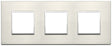 Vimar Eikon Evo Plate 6M (2+2+2) 71MM Aluminium Titanium