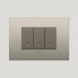 Vimar Arke Metal 3 Gang switch - Matt Champagne - 16A - PHOTO 3