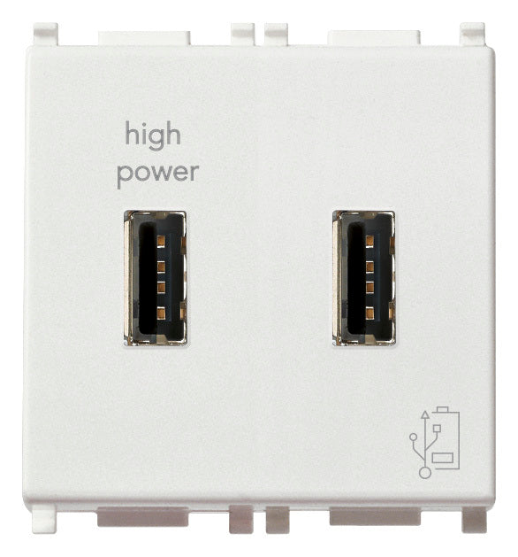 Plana USB Supply Unit 2M 5V 1A White