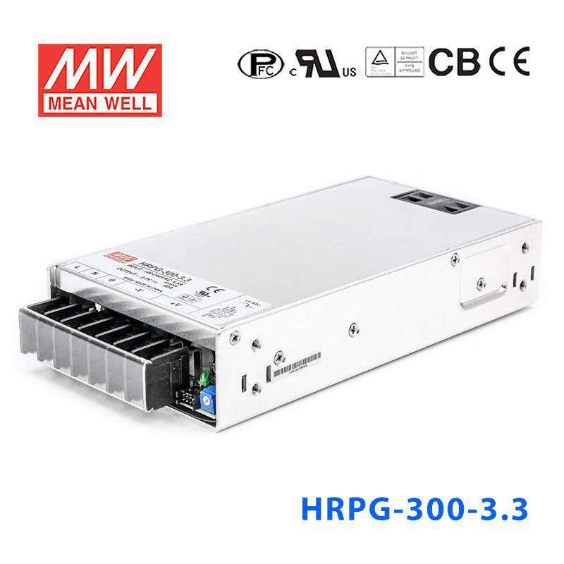 Mean Well HRPG-300-3.3  Power Supply 198W 3.3V 60A