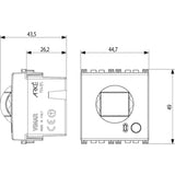 Arke Passive Infrared Motion Detector Aluminium - PHOTO 3