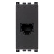 Arke RJ11 Phone Jack 6/4 Grey