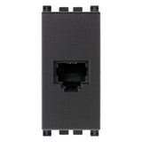 Arke RJ11 Phone Jack 6/4 Grey