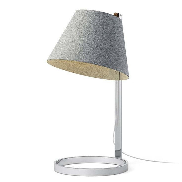 Pablo Table Lana Large Stone-Grey / Chrome