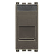 Arke RJ45 Cat 6 UTP Outlet Cover Aluminium