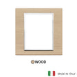 Vimar Eikon Evo Plate 8(4+4)M Wood White Oak