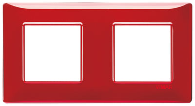 Vimar Plana Plate 4M(2+2) Reflex Ruby