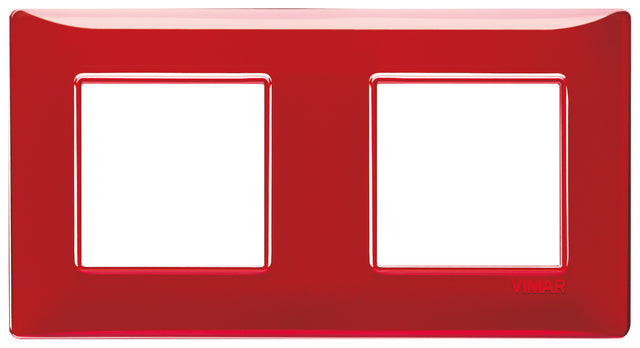 Vimar Plana Plate 4M(2+2) Reflex Ruby